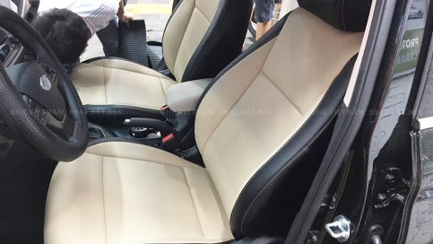 Bọc ghế da công nghiệp ô tô Hyundai Accent: Cao cấp, Form mẫu chuẩn, mẫu mới nhất